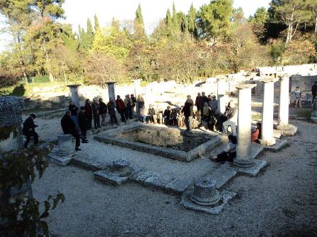 Arles - Sortie-Visite  Site de Glanum fig1